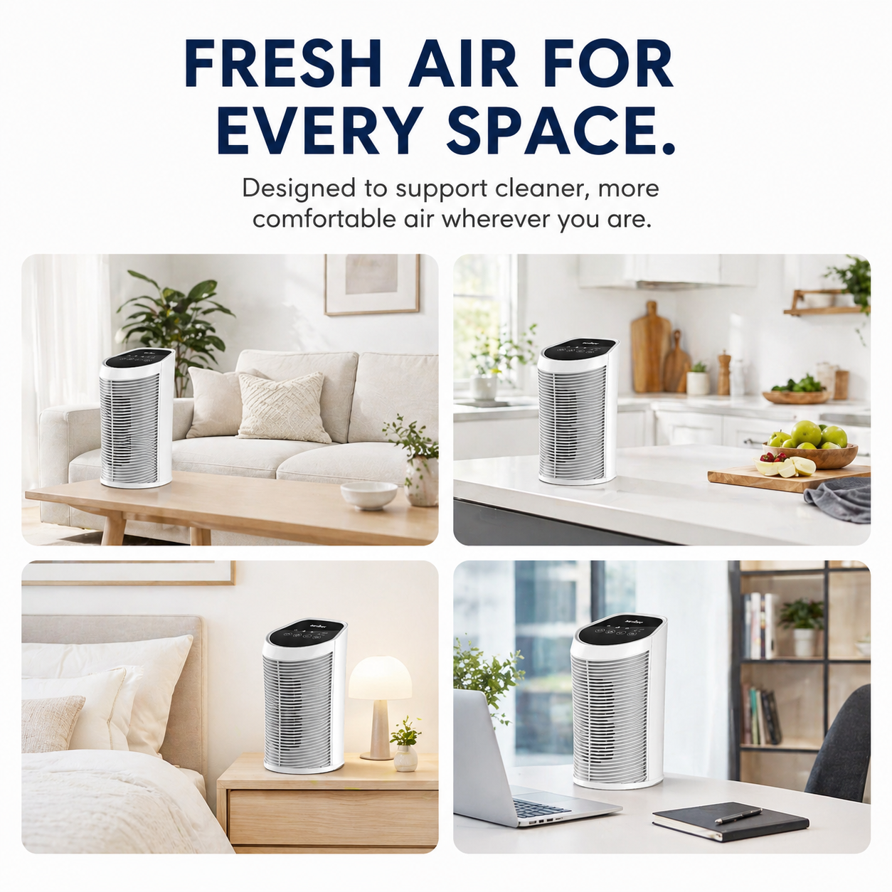Breathe Cleaner Air Every Day With This Compact Purifier
