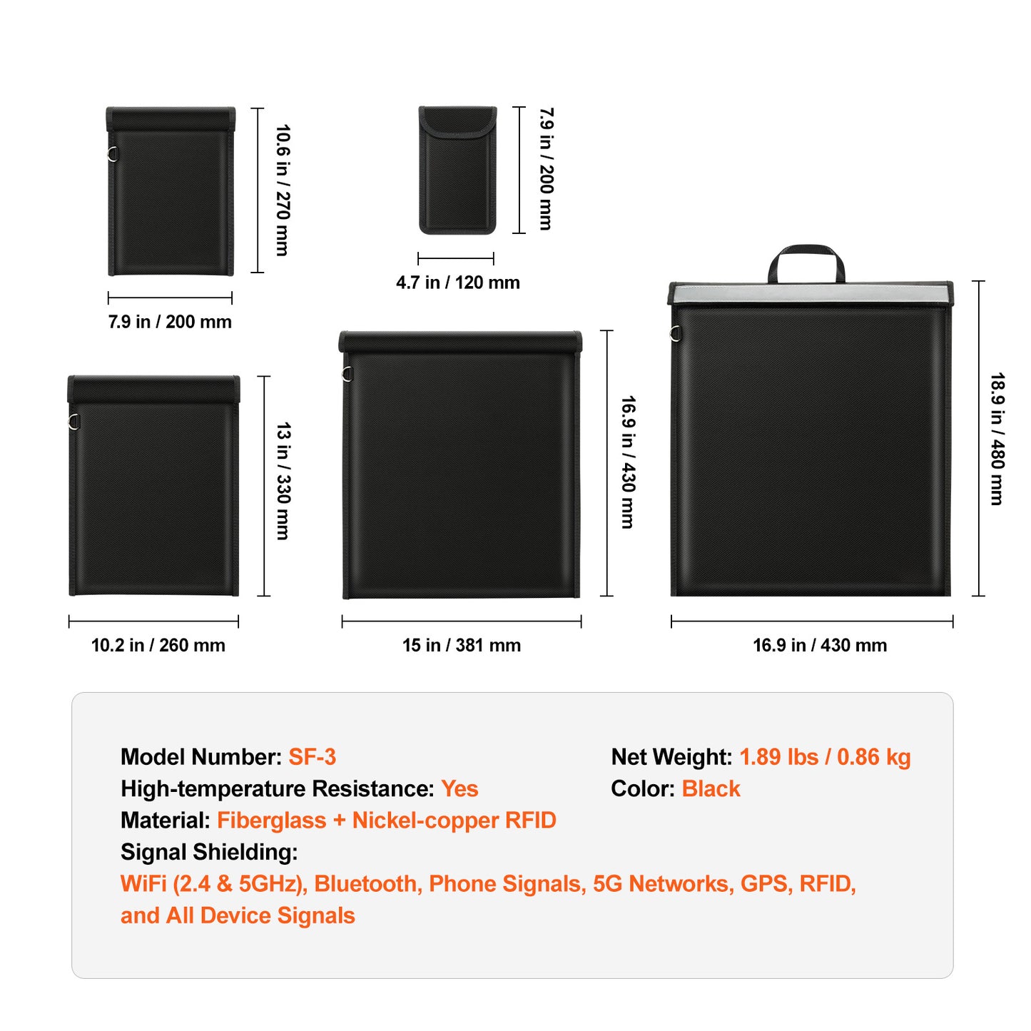 Block Signals, Relax More with Faraday Pouch Set