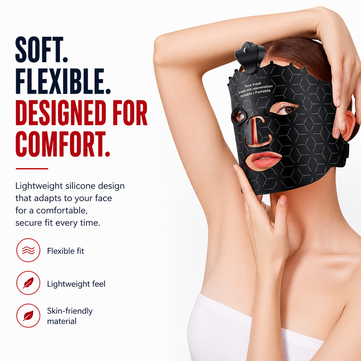 Your All-In-One LED Mask For Clear, Glowing Skin