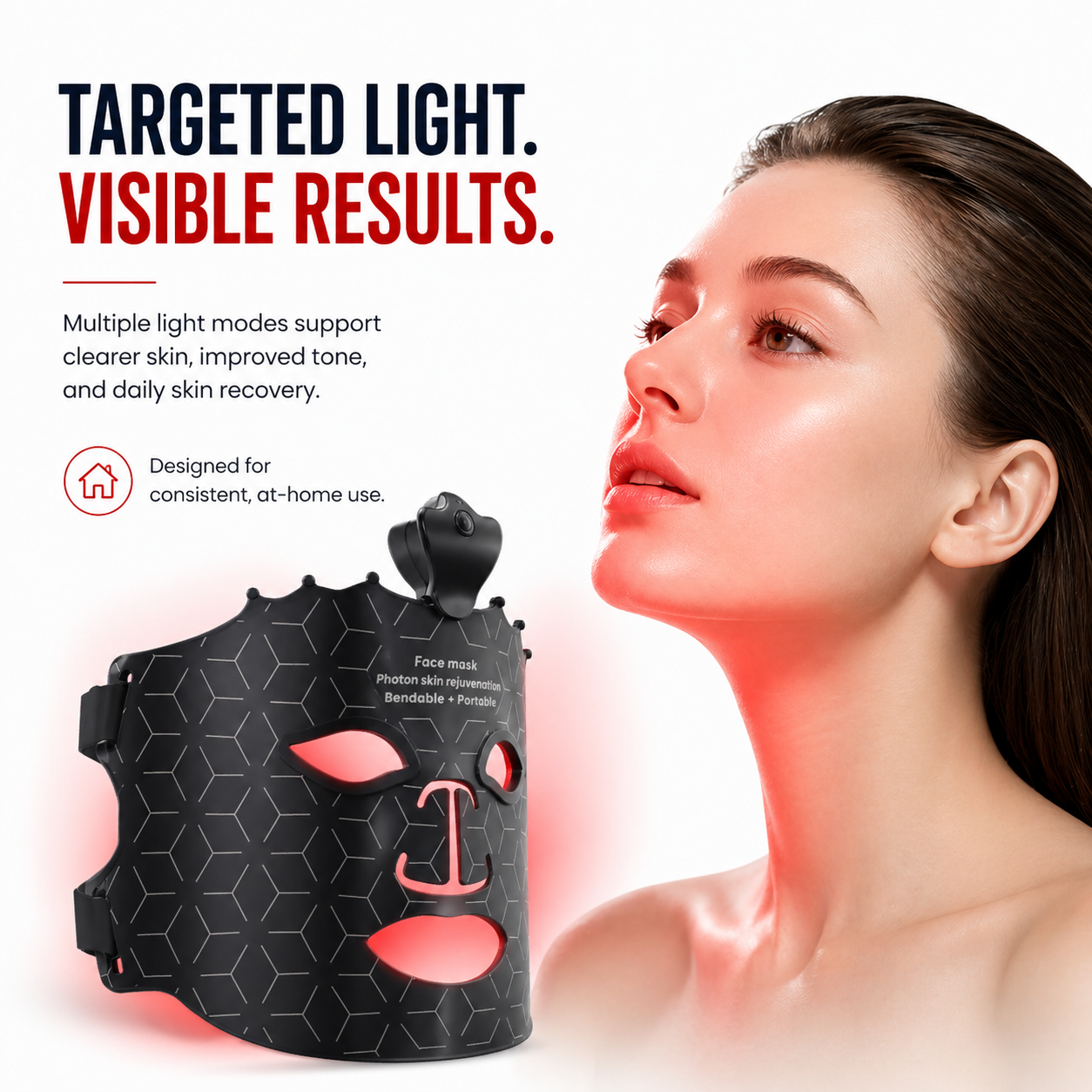 Your All-In-One LED Mask For Clear, Glowing Skin
