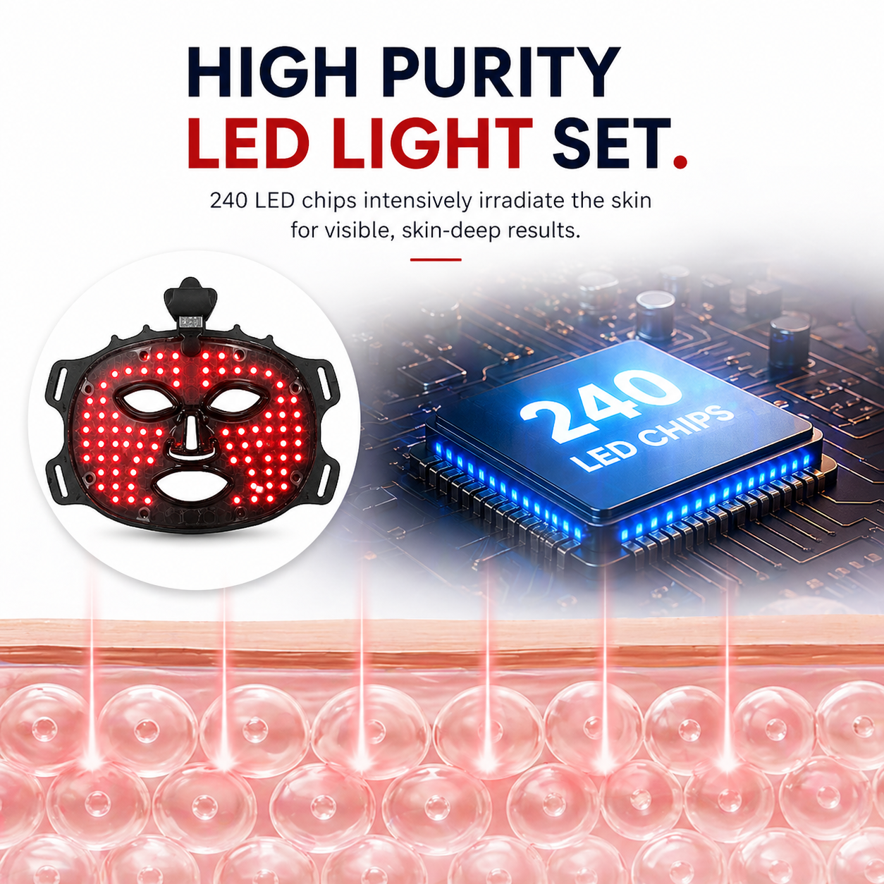 Your All-In-One LED Mask For Clear, Glowing Skin