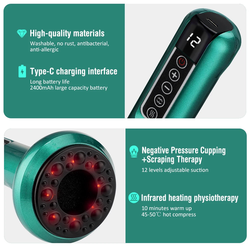 Relax, Recover, and Tone with Cupping Device