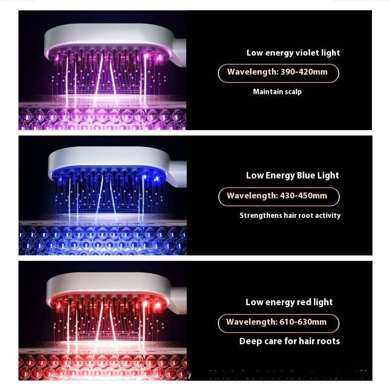 Boost Hair Health with Red Light Massage Comb